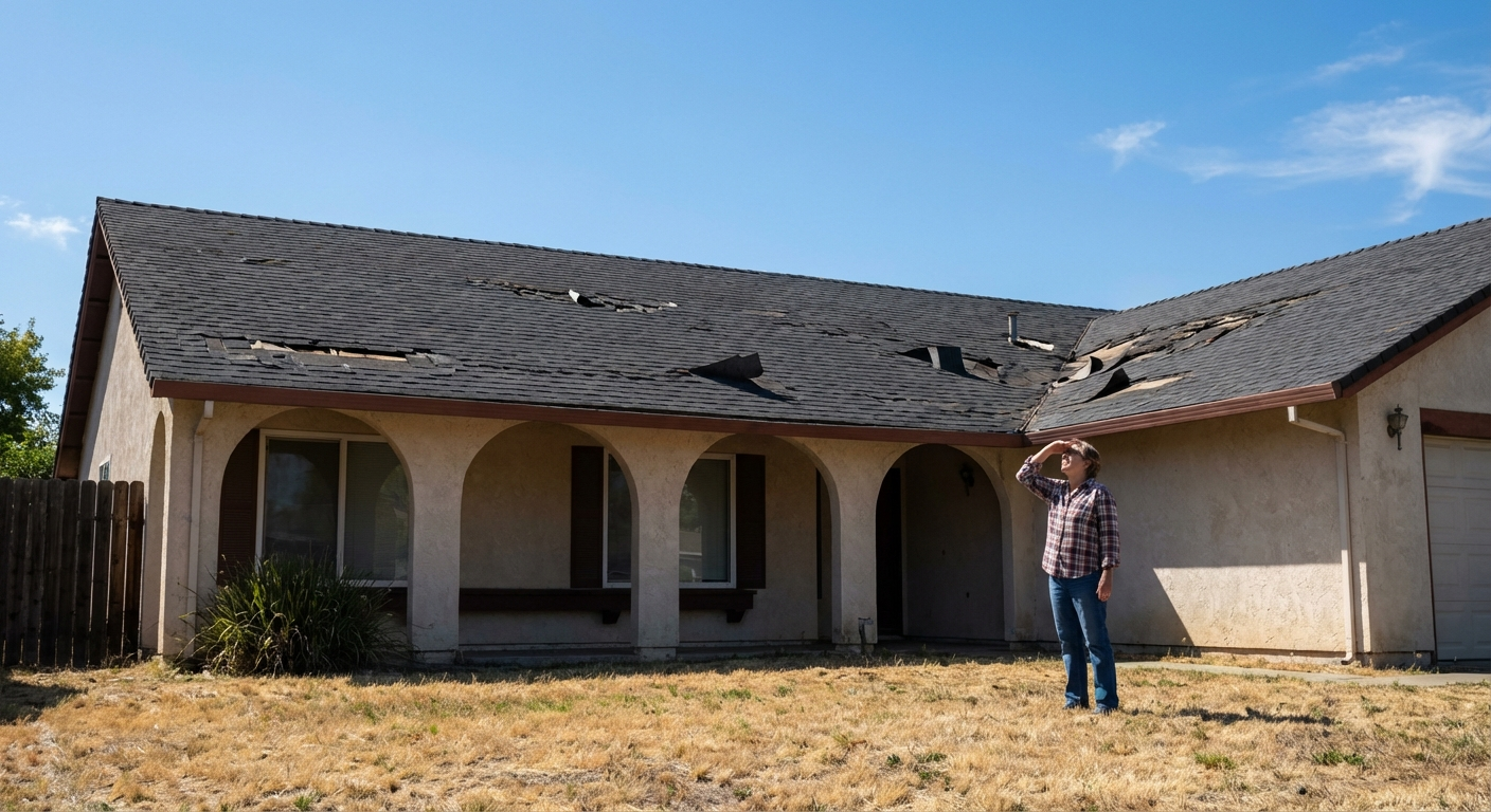 Roof Damage: Repair or Sell As-Is? Sacramento Cost Analysis