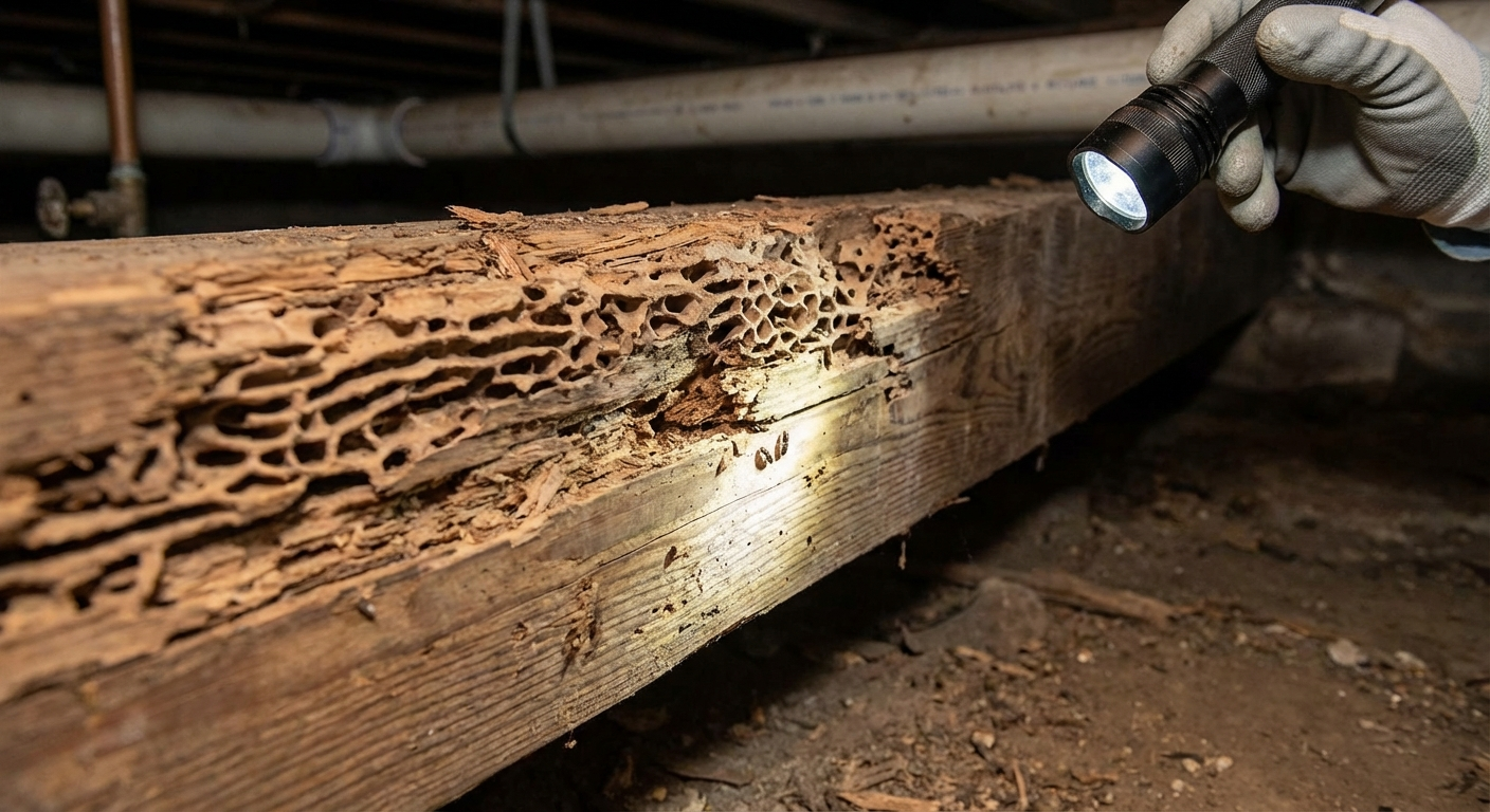 Termite Damage and Home Sales in Sacramento