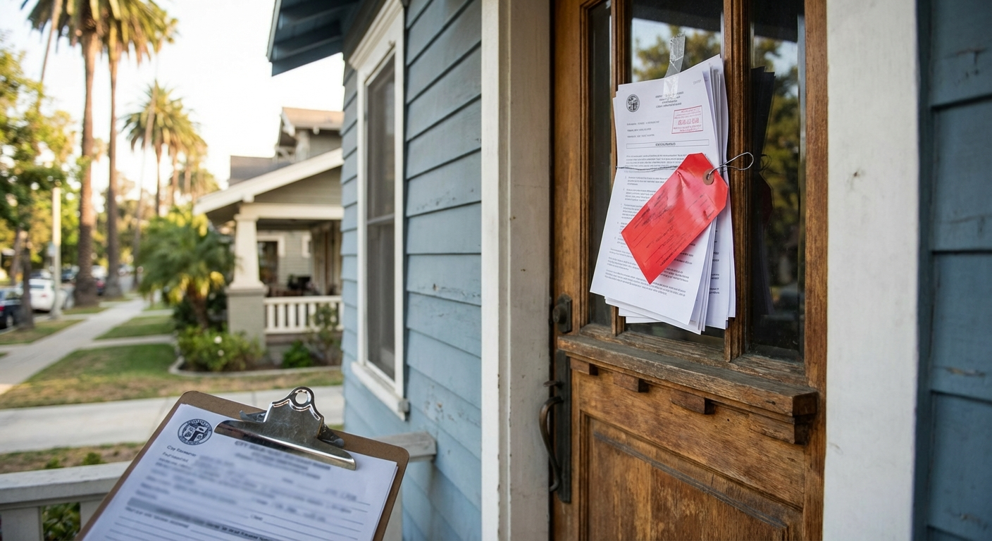 Code Violations When Selling a House in California